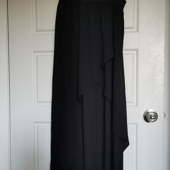 Black Garage Maxi Skirt - Picture 1 of 2